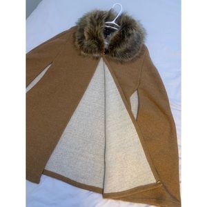 Cozy Fur Poncho